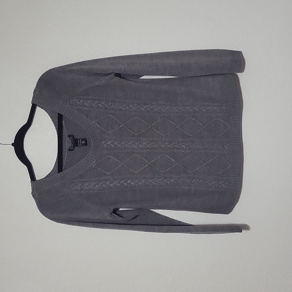 Gray Knit Sweater